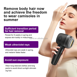 Épilateur à lumière <span class=keywords><strong>pulsée</strong></span> (IPL) à temps de livraison rapide, indolore pour le corps et le <span class=keywords><strong>visage</strong></span>, usage domestique - Product Image 3