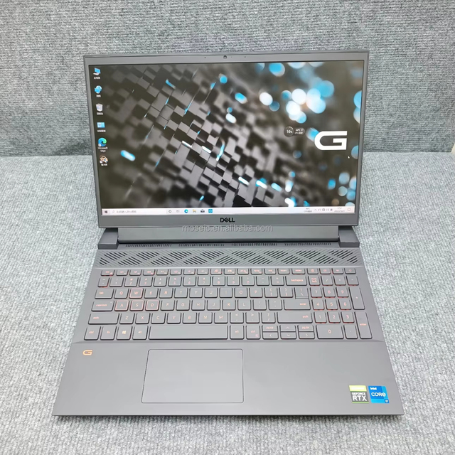 Hot Sell for Del-l G15 5511 I7 11870 RTX 3060 (6G) 16G 512G SSD 15.6Inch Used Gaming Laptop Wholesale Low Price Student Computer