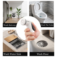 Ensemble de douche bidet EURO CLIMA blanc avec technologie de noyau en plastique