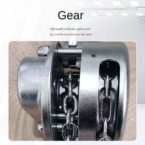 Peralatan pengangkat konstruksi Manual kerekan tangan baja tahan karat dengan rantai Sling jembatan derek - Product Image 1