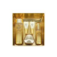 Ensemble de soins de la peau bio six-en-un, nourrissant, hydratant, blanchissant, anti-âge, sans cruauté, avec Ganoderma, OEM/ODM