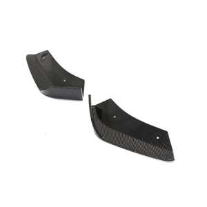 Pour Chevrolet Corvette Stingray C8, séparateurs de pare-chocs arrière en carbone véritable, canards, ailerons, <span class=keywords><strong>2020</strong></span> <span class=keywords><strong>2021</strong></span> - Product Image 4
