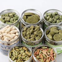 Friandises lyophilisées pour chats et chiens, directement de l'usine, riches en protéines, viande fraîche, saveurs personnalisables, OEM ODM, échantillons disponibles