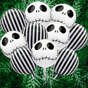 Set de 10 Globos Metalizados Ecológicos de 18 Pulgadas para Halloween, Decoraciones para Fiestas de Graduación y Día de la Madre - Product Image 2