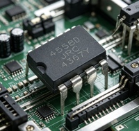 Circuit intégré amplificateur opérationnel double JRC JRC4558D DIP-8 à montage traversant pour applications audio et électronique amateur