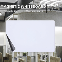 Feuille autocollante magnétique effaçable à sec UCI pour tableau blanc, idéale pour salle de classe, école, bureau, avec marqueur et gomme