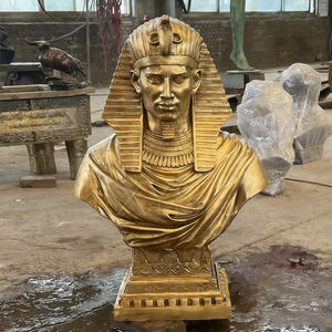 Scultura Decorativa Personalizzata in Bronzo di un Antico Dio Egizio - Statuetta 3D con Stampa Offset per Decorazione Casa e Regalo - Product Image 4