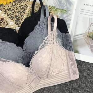 <span class=keywords><strong>Reggiseno</strong></span> Lingerie Taglie Forti da Donna, Intimo con Coppe Grandi 44 46 <span class=keywords><strong>C</strong></span> D E, Push-up Sexy in Pizzo - Product Image 2