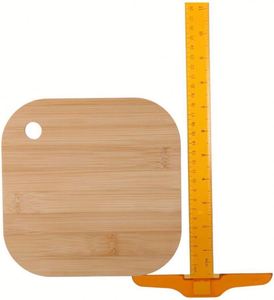 Posavasos de Bambú Ecológicos Multiusos de Estilo Clásico, Resistentes al Calor, 10x10cm, Rectangulares, para Cocina, Restaurante, Tazas de Café - Product Image 5