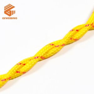 เชือกไนลอน PP ถักทนทานต่อการเสียดสีสูง ขนาด 3 มม. 4 มม. มีมากกว่า 200 สี สำหรับบรรจุภัณฑ์ - Product Image 5