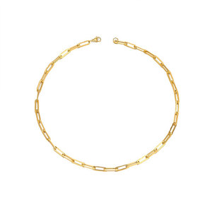 Delicado Collar de Acero Inoxidable 316L con Baño de Oro PVD de 14k/18k para Mujer, Joyería Fina, Cadenas de Moda - Product Image 5