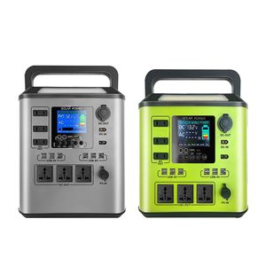 Estación de Energía Portátil 220V 1500W con Batería LiFePO4, Carga Solar, para Camping, Emergencias y Uso en Exteriores - Product Image 1