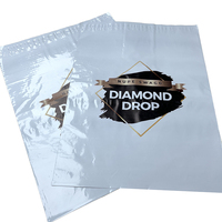 Pochette d'Expédition Personnalisée avec Logo Noir et Or, Emballage pour Vêtements, Enveloppe en Plastique pour Courrier et Livraison E-commerce