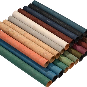 Tissu synthétique en cuir imprimé en <span class=keywords><strong>liège</strong></span> naturel de couleur naturelle, motif pain portugais, vegan, 0,7-1,<span class=keywords><strong>2</strong></span> <span class=keywords><strong>mm</strong></span>, pour sacs, chaussures, carnets - Product Image 1