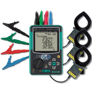 Kyoritsu KEW6305 Kit de Medidor de Calidad de Energía Trifásico True RMS para Pruebas Eléctricas - Product Image 2