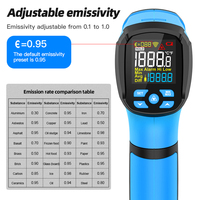 Thermomètre infrarouge industriel IR05B, pistolet thermomètre, mesure de la température, hygromètre électronique, thermomètre numérique