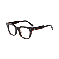 2024 unisexe Vintage carré cadres classique épais optique lunettes marque concepteur acétate cadre