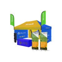 Kiosque pliable moderne en métal, stand chaud petit 6ft étanche 100 3m * 6m, spectacles de promotion en extérieur, tente de promotion, tente de salon commercial
