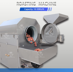 เครื่องคั่วเมล็ดพืชขนาดเล็ก สแตนเลส ใช้ไฟฟ้า สำหรับคั่วเม็ดมะม่วงหิมพานต์ เมล็ดทานตะวัน และถั่วลิสง - Product Image 6