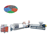 Machine à granulés de plastique pour déchets de PP HDPE, machine à granulés de plastique, granulateurs de plastique à vendre