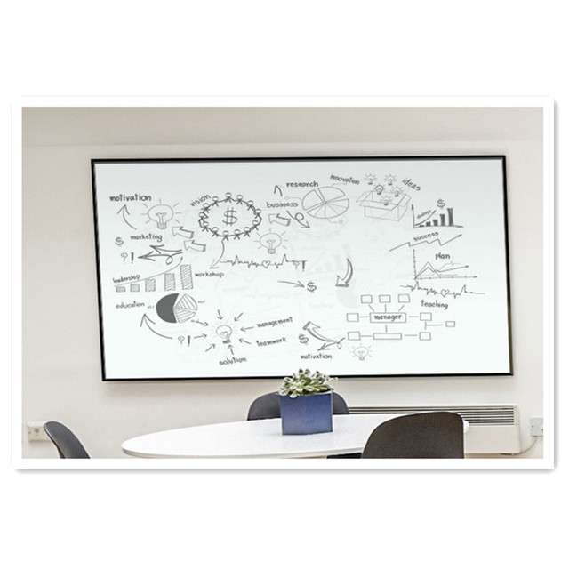 Tempered Glass Interactive Whiteboard Anti-Glare Smart Board Touch Screen Function Tempered Glass