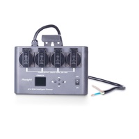 Pack de relais variateur DMX RDM 4 canaux Pknight CP0401DE, version UE, 40A, contrôle sans scintillement pour éclairage de scène, aucune charge fictive requise