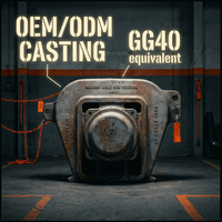 Service de fonderie industrielle GGG50 en fonte ductile OEM/ODM certifié ISO9001 – Pièces de fonderie métallique de précision haute résistance pour l'automobile