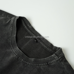 Streetwear personalizzato a doppio strato a manica lunga oversize t-Shirt con stampa Vintage in stile Vintage da uomo - Product Image 4
