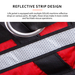 Équipement de sauvetage aquatique professionnel Gilet de sauvetage Personnalisation Gilet de sauvetage <span class=keywords><strong>Torrent</strong></span> Gilet de sauvetage à la mode et magnifique - Product Image 3