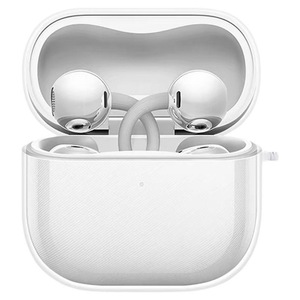 2025 New Soft TPU Clear Transparent Full Coverage <strong>Earphone</strong> Charging Box Shell Case for Huawei FreeClip 2 with Strap - Product Image 1