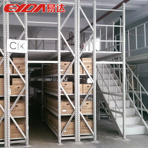 ระบบแร็คเหล็กแบบโมดูลาร์สำหรับงานหนักโออีเอ็มระบบชั้นวางของแบบมีหลายระดับสำหรับโกดังเก็บของใต้หลังคาอุตสาหกรรมรองรับสลักเกลียว - Product Image 5