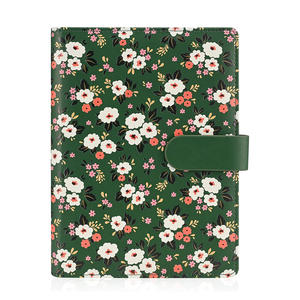 Carpeta A5 personalizada, agenda, planificador, diario de papel, cuaderno, encuadernación de hojas sueltas con cubierta de cuero, 6 anillos recargables - Product Image 1