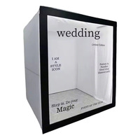 Boîte photo LED RGB en aluminium durable de haute qualité, effet 3D, tendance mondiale pour fête de remise des diplômes, matériau premium