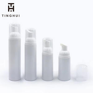 ขวดโฟมทำความสะอาดสำหรับสัตว์เลี้ยงและเครื่องสำอาง ขนาด 50 มล. และ 100 มล. สีขาว พร้อมโลโก้สั่งทำได้ - Product Image 1