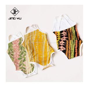 Traje de Baño Infantil Personalizado de Verano 2024, Tejido Ecológico, Estilo Hawaiano, Venta Caliente - Product Image 1