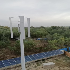 ระบบพลังงานไฮบริดพลังงานลมและพลังงานแสงอาทิตย์ 20KW 220V สำหรับบ้านใหม่ เครื่องกำเนิดไฟฟ้าพลังงานแสงอาทิตย์แบบไฮบริดเกรด A พร้อมแบตเตอรี่ลิเธียม WON-H020 Solar E - Product Image 1