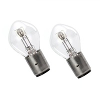 Lampe halogène HoneyFly 6V 12V B35 BA20D 35W intégrée au phare avant pour moto électrique