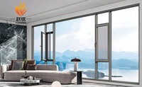Ventana Abatible de Aluminio con Rotura de Puente Térmico y Aislamiento Acústico de Grado Profesional, con Sellado EPDM y Múltiples Cámaras para Viviendas Residenciales