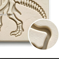 Puzzle d'excavation de fossile de dinosaure en PLA imprimé en 3D FDM, squelette de T-Rex, jouet éducatif pour enfants, OEM personnalisé