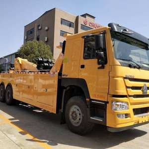 Suministro Directo de Fábrica: Camión Grúa Integrado Howo TX 6x4 de 20 Toneladas, Camión de Rescate para Averiados en Carretera, Capacidad de Remolque 1 a 1 - Product Image 3