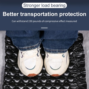 Film noir gonflable de coussin d'air de matériaux d'emballage de logistique durable pour l'expédition fragile d'<span class=keywords><strong>article</strong></span> - Product Image 3