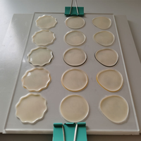 Papel Comestible para Impresión por Transferencia de Calor a Alta Temperatura para Piruletas y Chocolate, Hojas de Transferencia de Secado Rápido, 50 Hojas/Paquete, Tamaño A4