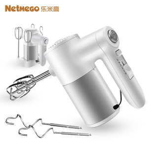 Netmego Handheld Electric Mixer 200W-300W With Wire Whip And Dough Hook For Whipping Cream Egg Whites Baking - Product Image 1