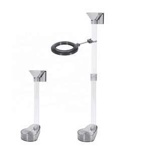 ZOOBAM Atacado Acrílico Transparente Fish Tank Alimentação Tubo Aquário Alimentador De Camarão com Ventosas Anel Alimentador De Peixe - Product Image 1