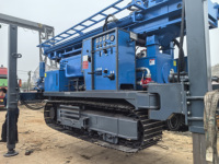 Usine vendant chenille hydraulique 100m 200m plate-forme de forage de puits d'eau pour la machine de forage de forage