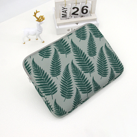 Pochette personnalisable pour ordinateur portable 13 pouces, boîtier à manches longues en néoprène avec fermeture éclair, Logo imprimé