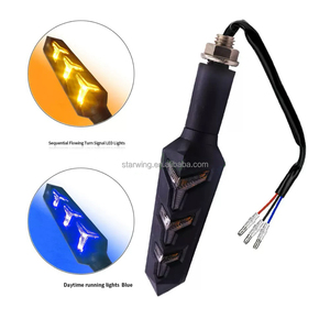 STAR WING 12LED Lumières en arête de poisson bicolores pour vélos Yamaha - Product Image 4