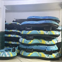 Chaise longue gonflable double personnalisée, flotteur gonflable robuste pour l'eau, flotteur gonflable pour piscine adulte