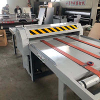 Machine de découpe et de pliage semi-automatique à plat pour carton ondulé et carton plat MQJ DEM/ODM