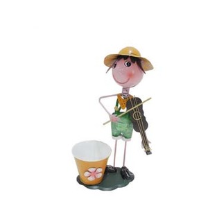 Maceta <span class=keywords><strong>de</strong></span> Metal con Recubrimiento en Polvo Personalizada <span class=keywords><strong>de</strong></span> Alta Calidad, Linda Decoración <span class=keywords><strong>de</strong></span> Jardín para Interiores y Exteriores, Hecha a Mano, Duradera - Product Image 5